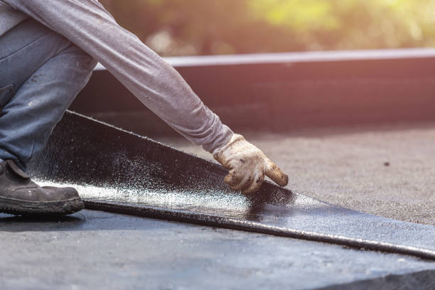 Professional Basement Waterproofing technician working in Camden, SC